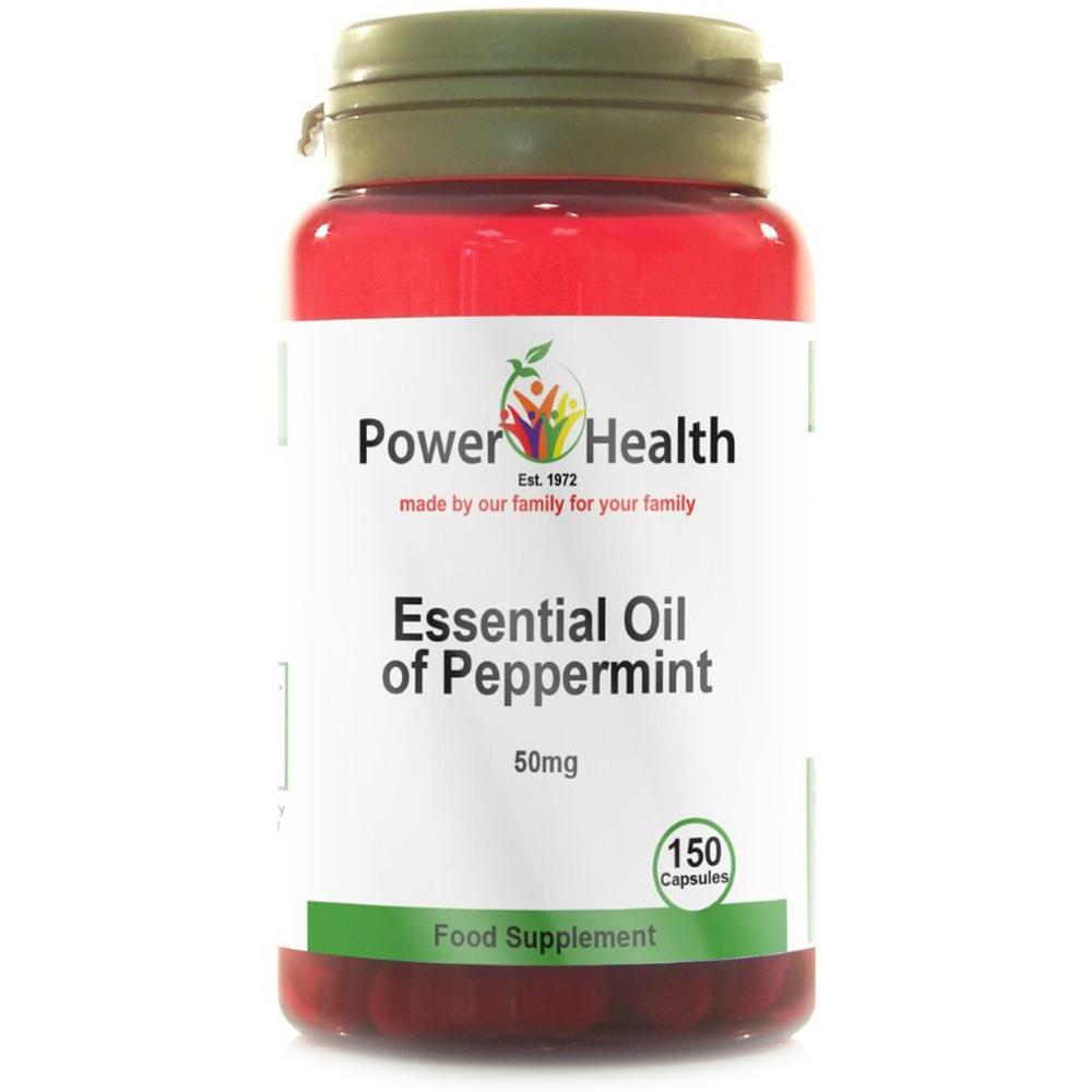 Power Health Essential Oil of Peppermint 50mg - 150 Capsules DIS115