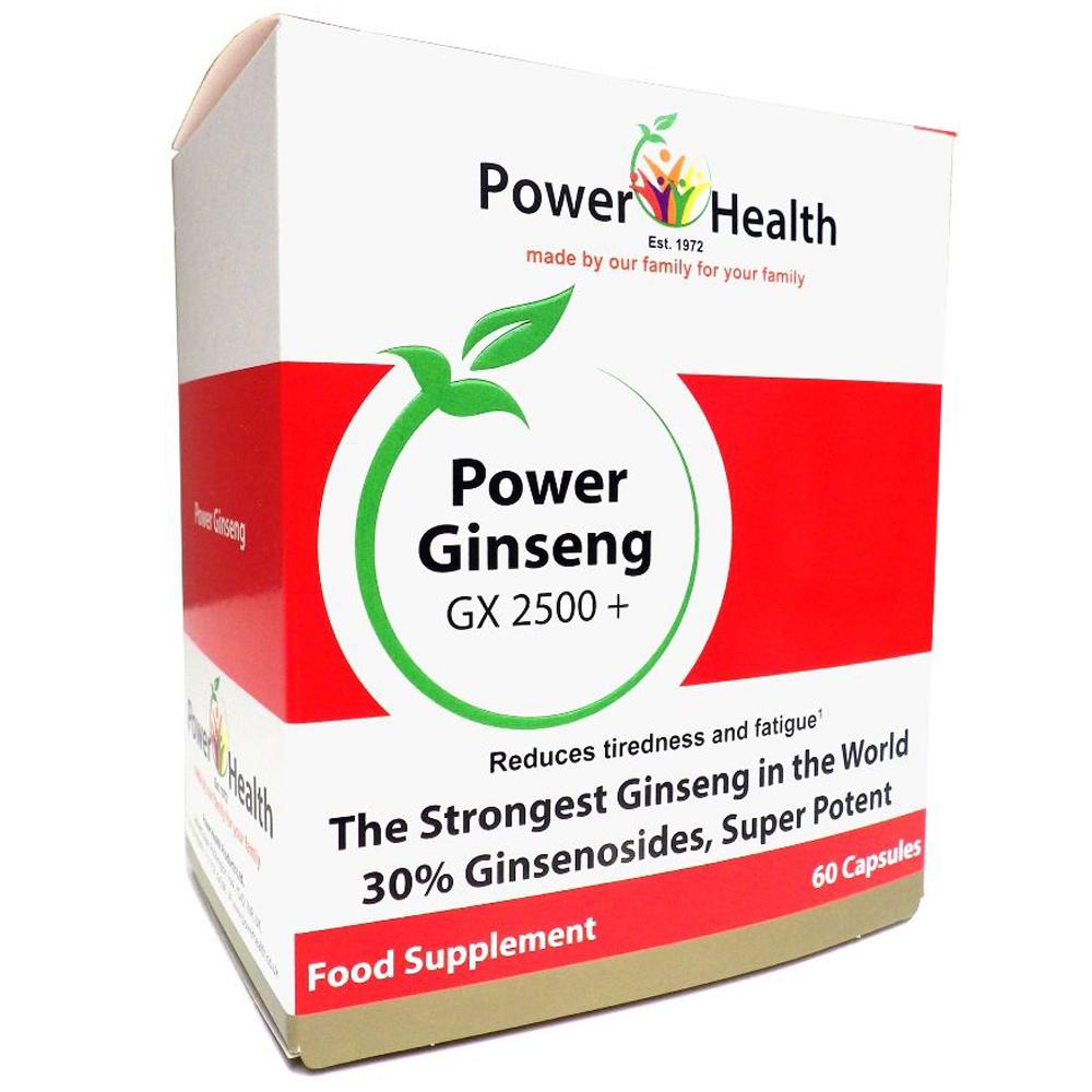 Power Health Power Ginseng GX2500+ 100 CAPSULES PG3