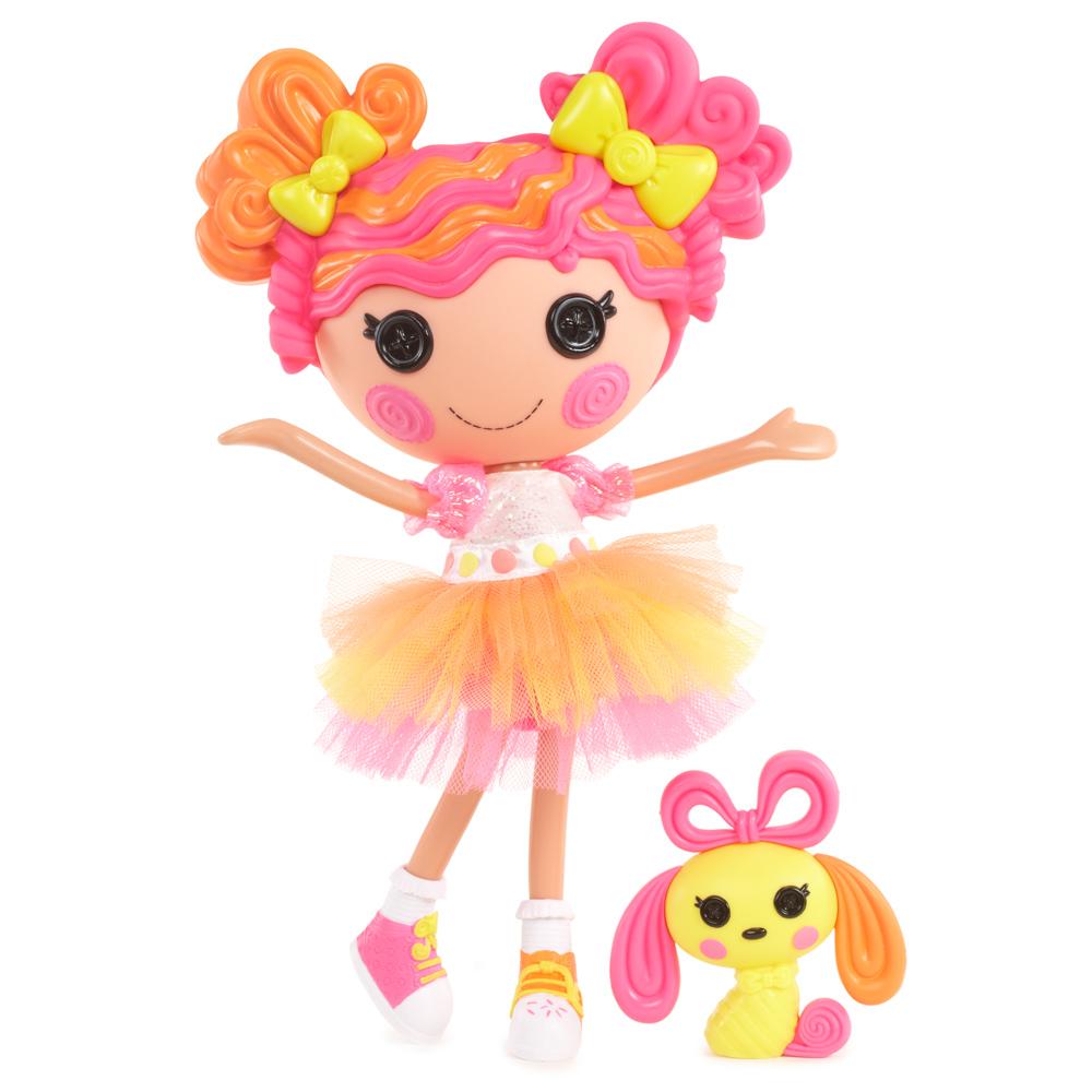 View 2 Lalaloopsy SWEETIE CANDY RIBBON 13-Inch Doll with Pet Puppy 576891EUC