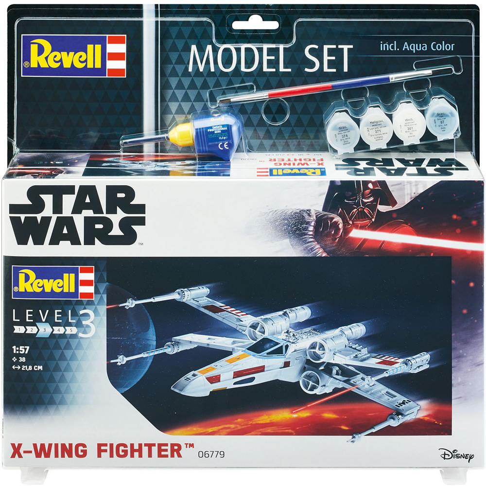 Revell Star Wars X-Wing Fighter MODEL SET (Scale 1:57) 66779