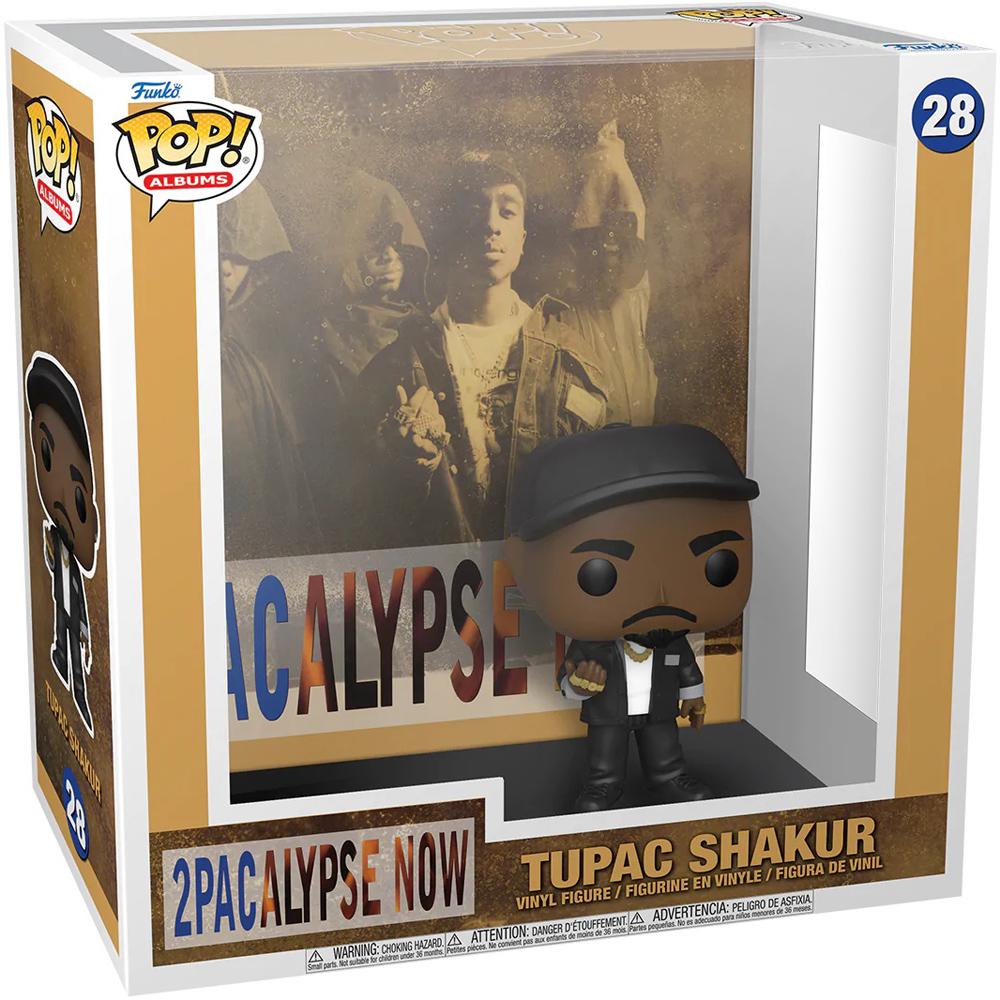 Funko POP Albums 2PACALYPSE NOW Tupac Shakur Vinyl Figure with Case No 28 61426