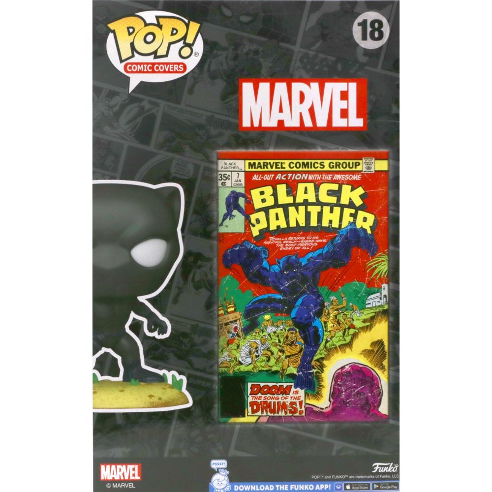 Funko POP Black Panther Vinyl Figure Comic Covers Marvel No 18