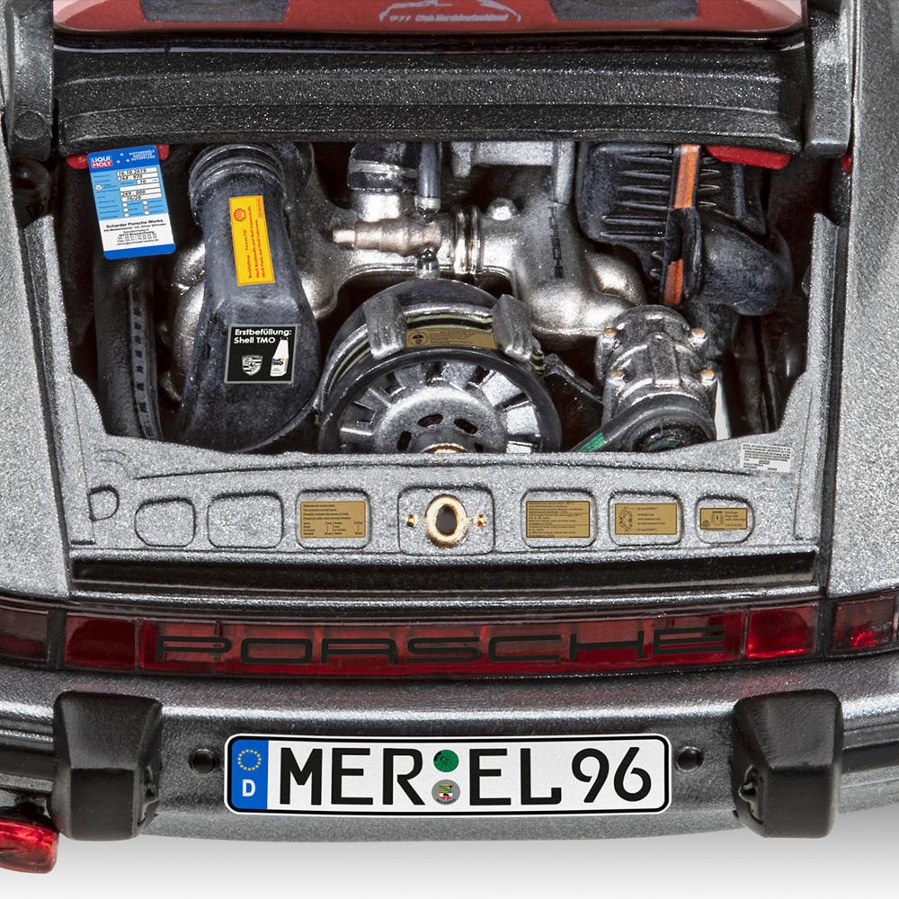 View 5 Revell Porsche 911 Carrera 3.2 Coupe (G-Model) Model Kit Scale 1:24 07688