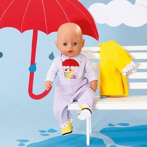 View 3 Baby Born Deluxe Rain Outfit 43cm Set 828137