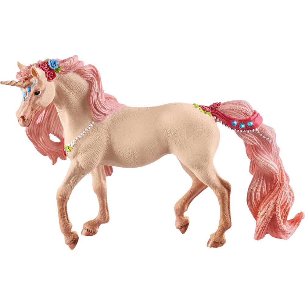 Schleich Bayala Decorated Unicorn Mare Fantasy Animal Figure for Ages 3+ SC70573