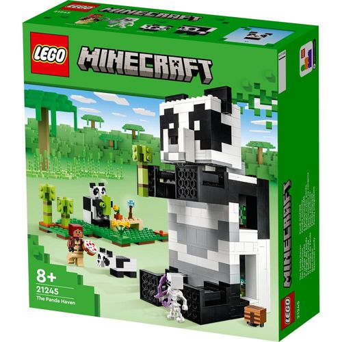 LEGO Minecraft The Panda Haven Building Set Toy 553 Piece for Ages 8+ L21245