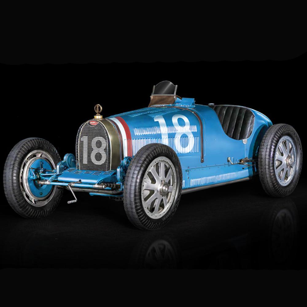 Italeri Bugatti Type 35B Classic Racing Car Model Kit 30cm Long Large ...