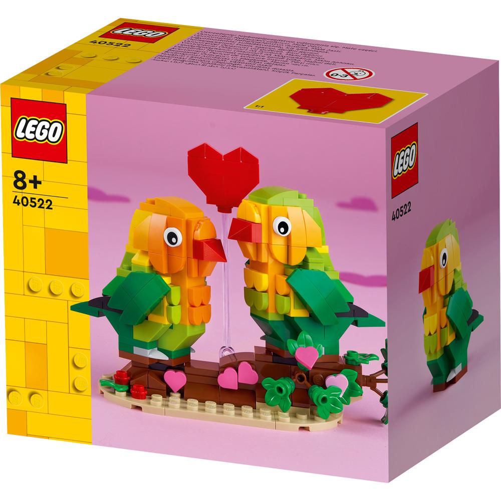 LEGO Valentine Lovebirds Construction Set Toy Gift 40522 for Ages 8+ 40522