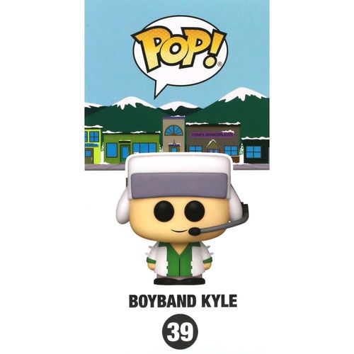 Funko Pop! South Park Kyle Broflovski - Figurine Vinyle 9.5cm, Collection Officielle