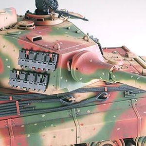 View 4 Tamiya German King Tiger Ardennes Front Model Kit Scale 1/35 35252