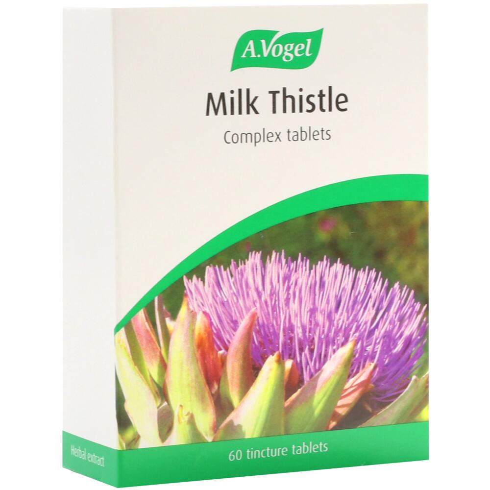 A Vogel Milk Thistle Complex with Dandelion Artichoke and Boldo Leaf 60 Tincture Tablets 40405
