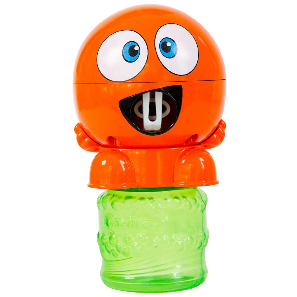 Gazillion Bubble Head Blowing Toy in Dark Orange 59ml Solution Ages 3+ FR36569