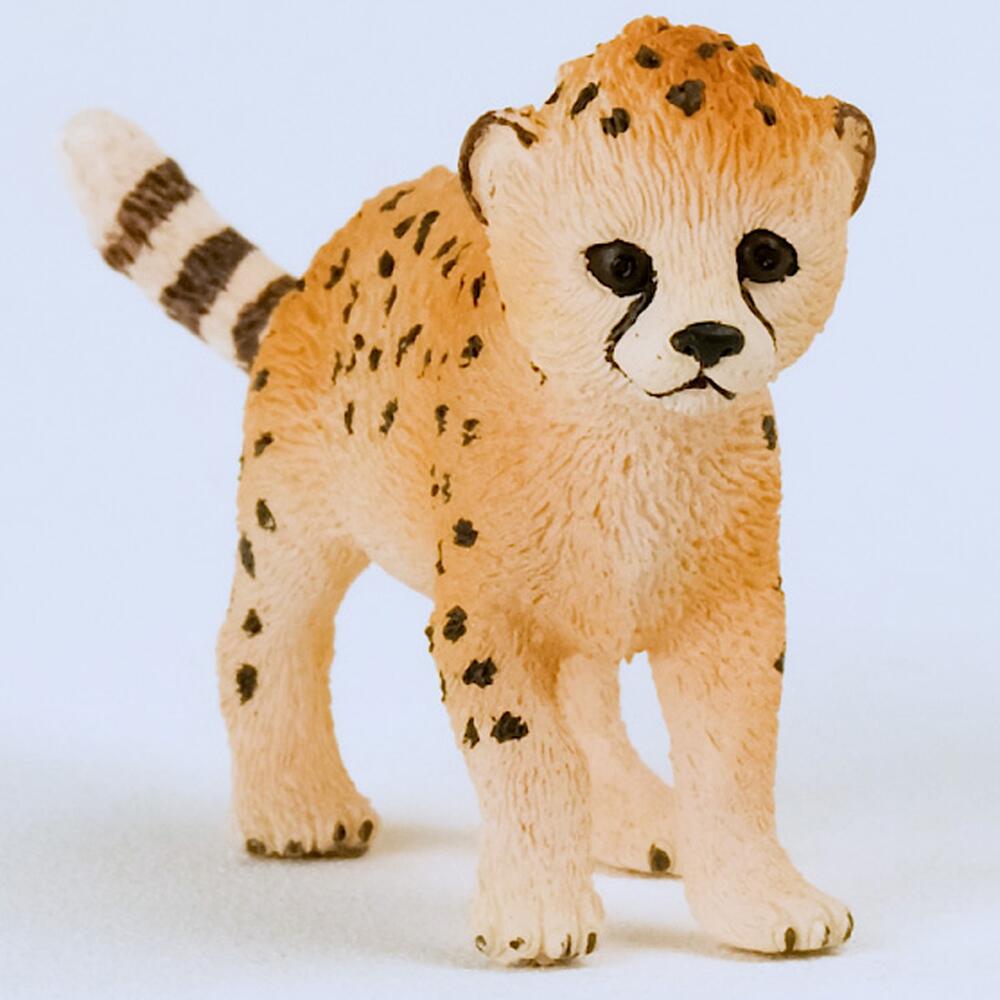 Schleich Wild Life New 2023, Wild Animal Safari Toys for Boys and Girls,  Cheetah Cub Toy Figurine, Ages 3+