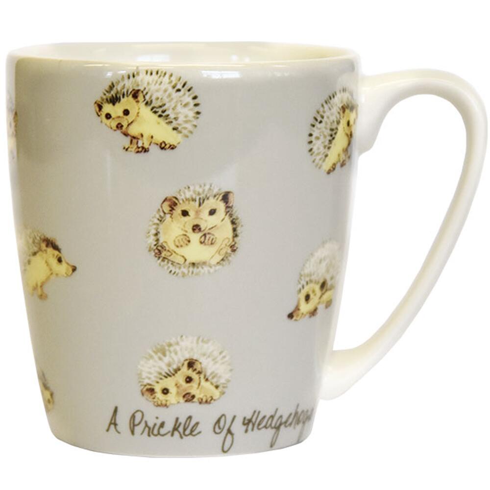 Queens The In Crowd A Prickle of Hedgehogs Fine China 300ml Acorn Mug INCR00281
