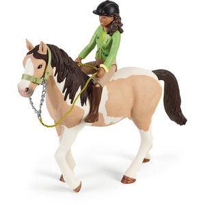 View 3 Schleich Horse Club Sarah's Camping Adventure Playset with Figures for Ages 5-12 SC42533