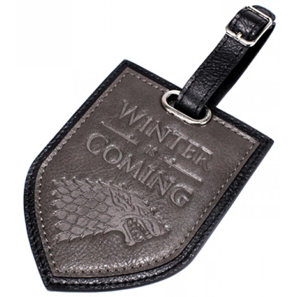 Game of Thrones Winter Is Coming House Stark Luggage Tag LTGT02