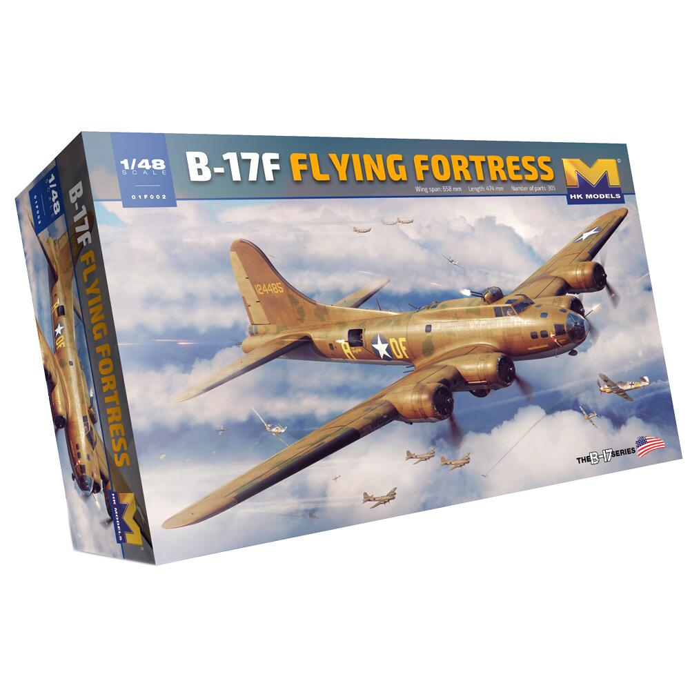 Build review of the HK Models' B-17G scale model aircraft kit