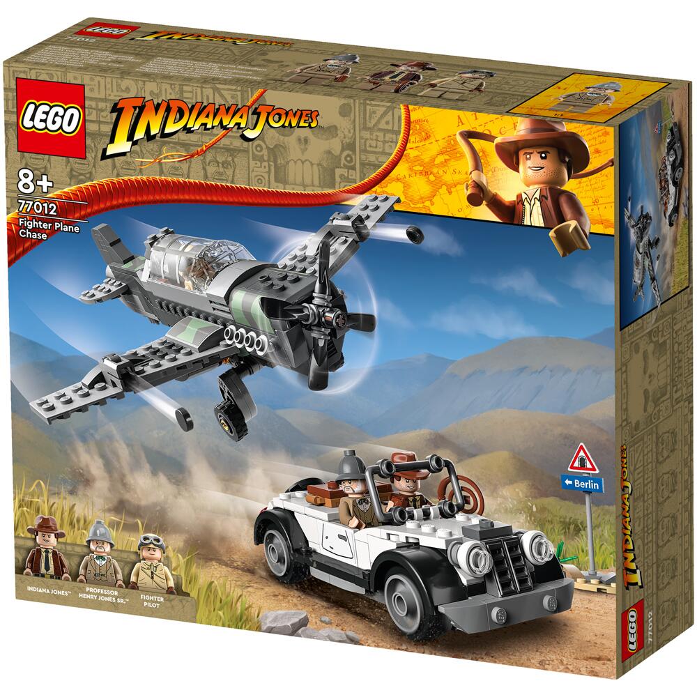 LEGO Indiana Jones Fighter Plane Chase Construction Set 77012 Ages 8+ 77012