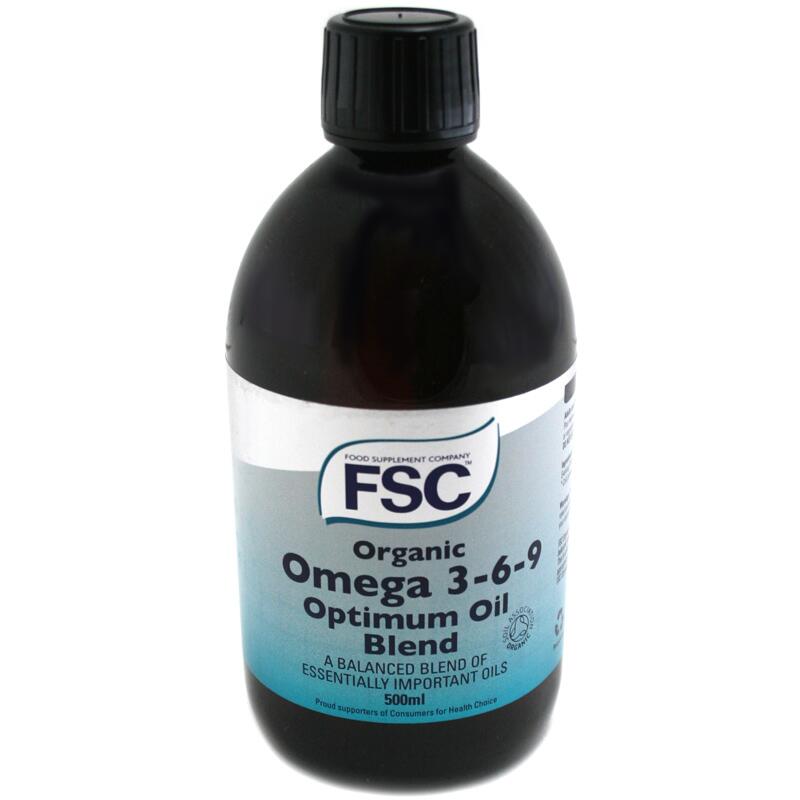 FSC Organic Omega 3-6-9 Optimum OIL Blend 500ml 152331