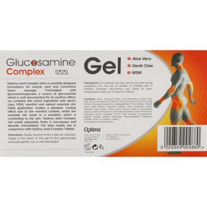 View 5 Optima Glucosamine Joint Complex Triple Action Gel 125ml OE0475