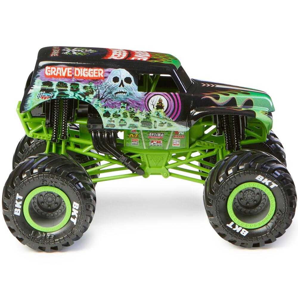 Monster Jam Die-Cast Vehicle GRAVE DIGGER Green 1/24