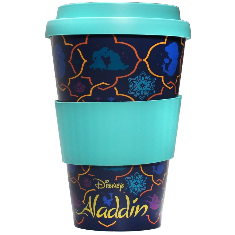 Disney Aladdin Travel Mug Recycled 400ml with Silicone Lid MUGTDC18