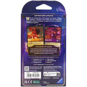 View 4 Disney Lorcana TCG The First Chapter Starter Deck THE HEART OF MAGIC 98169