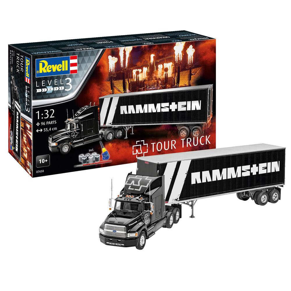 Revell Rammstein Tour Truck Model Kit Gift Set Scale 1/32 07658