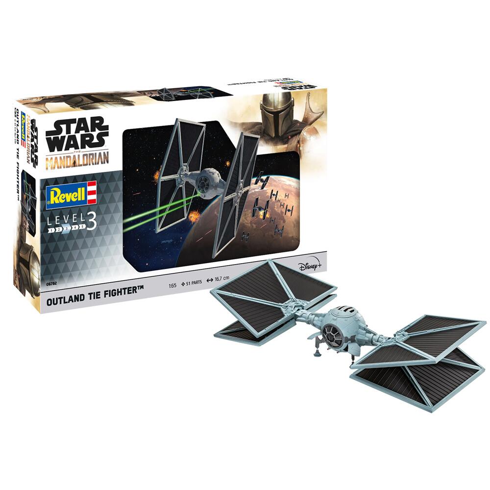 Revell Star Wars The Mandalorian Outland TIE Fighter Model Kit 06782 Scale 1:65