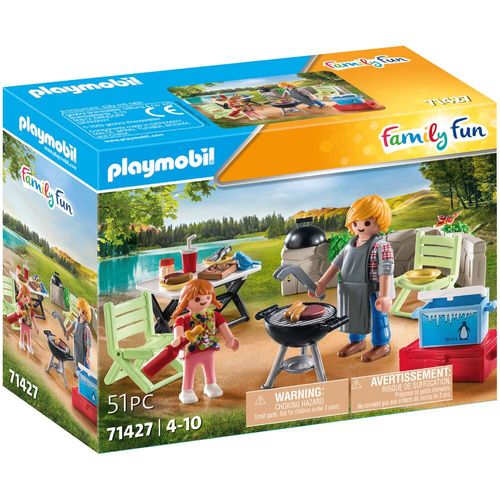 Playmobil Family Fun! Summer Camp, Zipline, Tents, Kayaks, Bikes