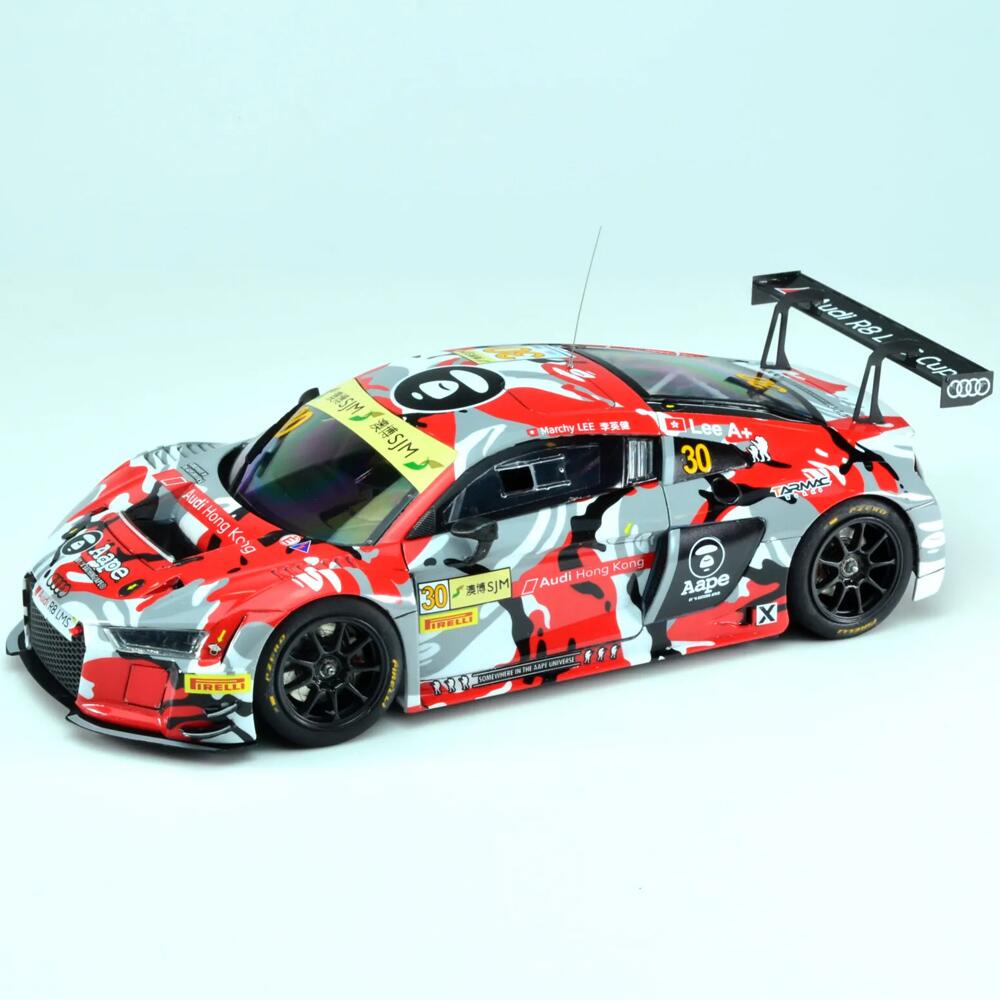 Nunu Audi Hong Kong R8 2015 Macau Gt Model Kit Scale 124 9429