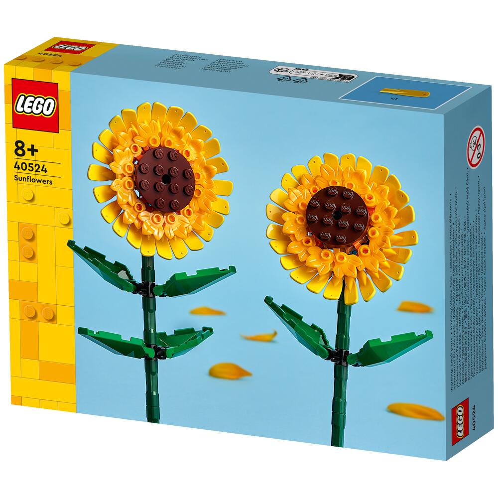 LEGO Icons Sunflowers Flowers Building Set 40524