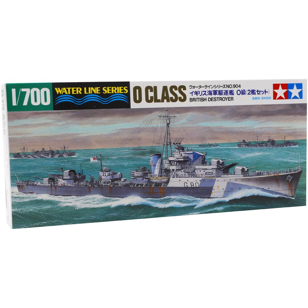 Tamiya British O Class Destroyer Ship Model Kit Scale 1:700 31904