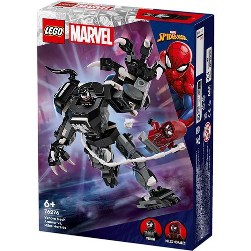 LEGO Marvel Venom Mech Armor vs. Miles Morales Building Set