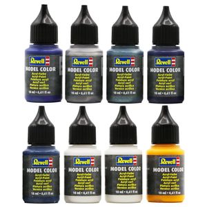 View 2 Revell Model Colour Acrylic Paint Set MODERN AIRLINER 8 x 17ml 36203