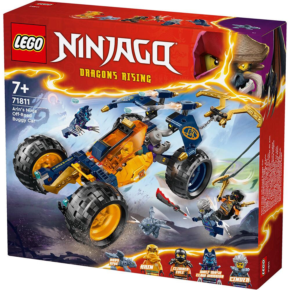 LEGO Ninjago Arin's Ninja Off-Road Buggy Car Building Set 71811