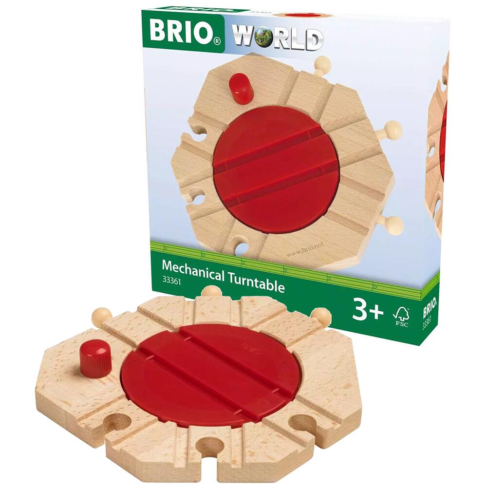 BRIO World Mechanical Turntable 33361