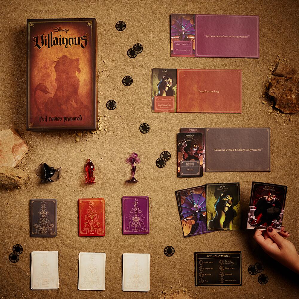 Ravensburger Disney Villainous Expansion Pack Evil Comes Prepared