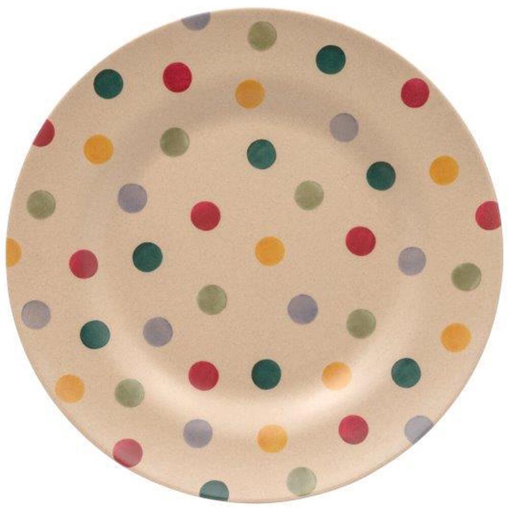 Emma Bridgewater Polka Dot Rice Husk Dinner Plate PD6010