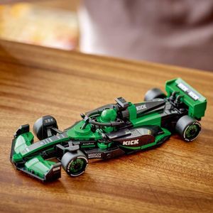 View 5 LEGO Speed Champions KICK Sauber F1 Team C44 Race Car 6527003