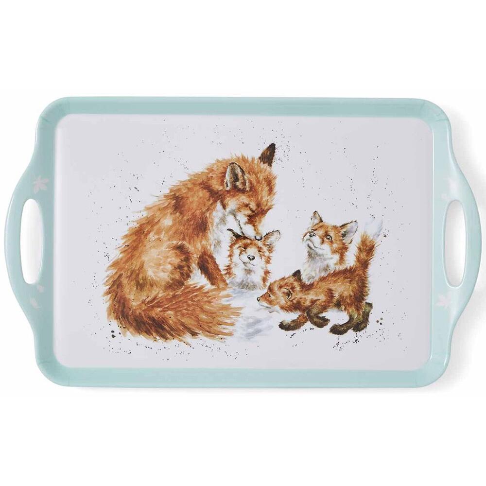 Pimpernel Wrendale Designs The Bedtime Kiss Fox Large Serving Tray X0019519072