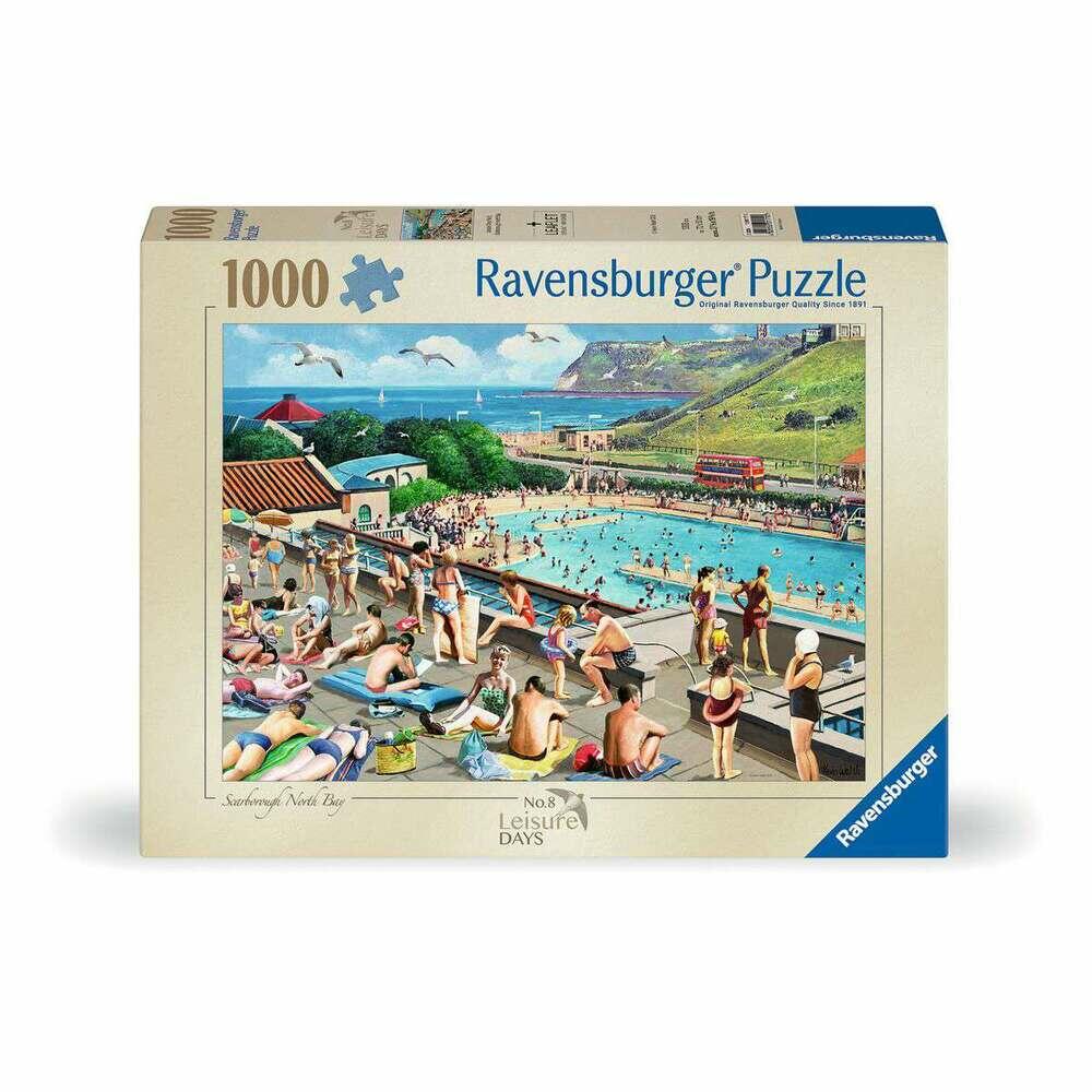 Ravensburger Leisure Days No.8 Scarborough North Bay & Pool 1000 Piece Jigsaw Puzzle 12001171
