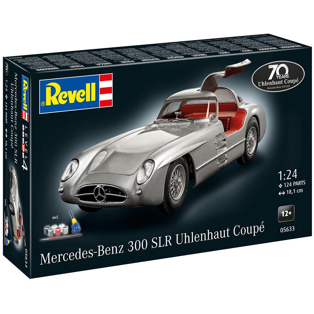 Revell Mercedes-Benz 300 SLR 70th Anniversary Classic Car Model Kit Gift Set Scale 1:24 05633