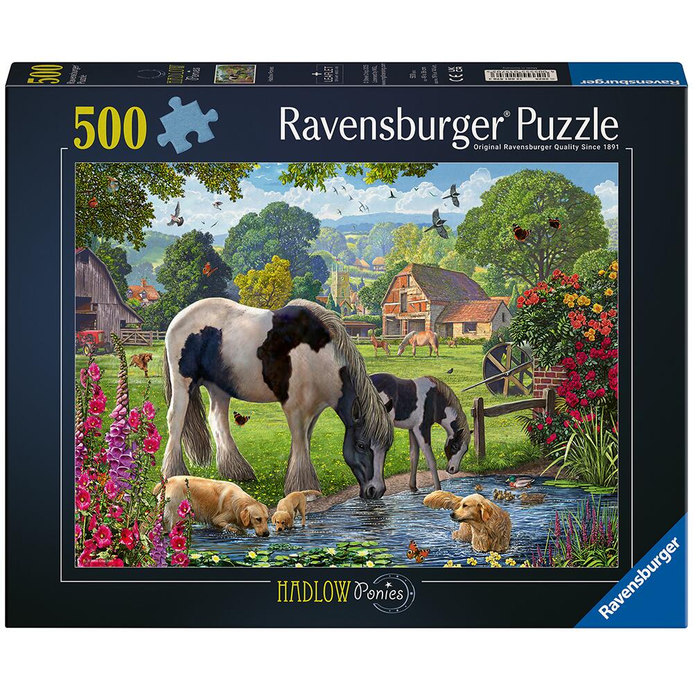 Ravensburger Hadlow Ponies 500 Piece Jigsaw Puzzle 12001570