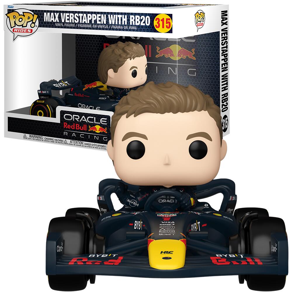 Funko POP! Rides Max Verstappen with RB20 Racing Car 315