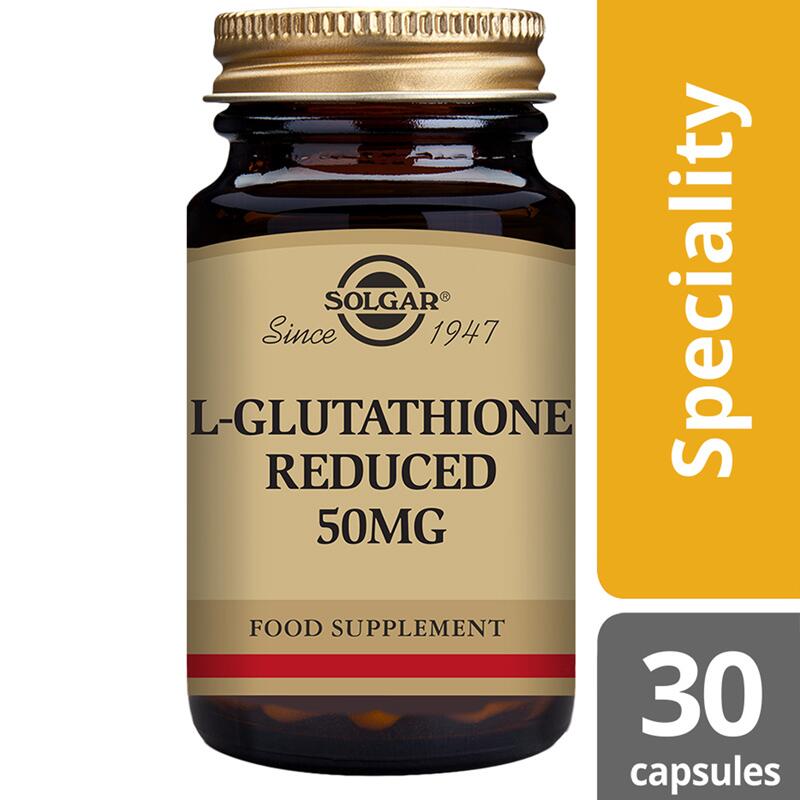 solgar l glutathione Solgar Reduced L-Glutathione 250 Mg (60 ct) Delivery or Pickup Near Me main image 1