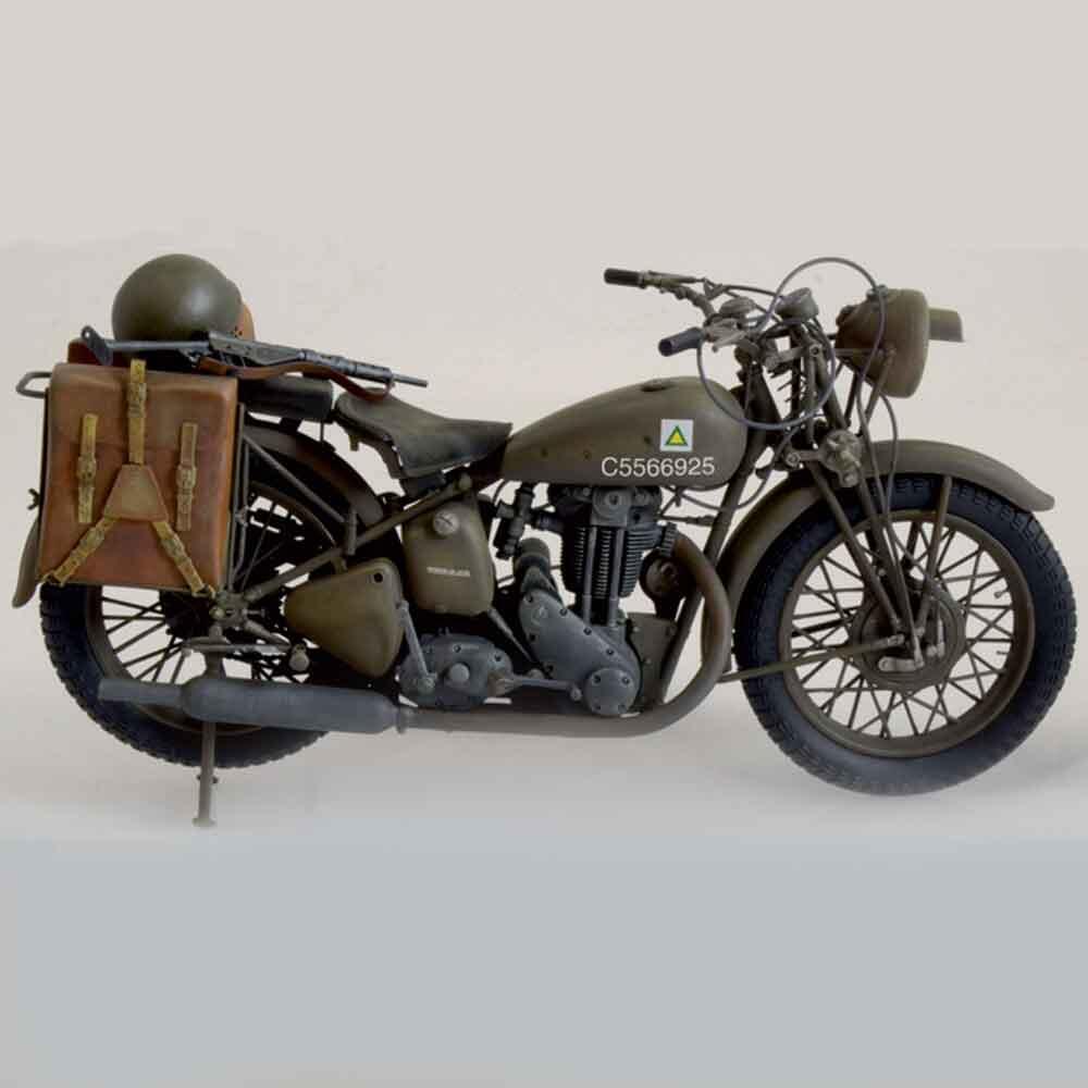 Italeri Triumph 3HW Motorcycle Model Kit Scale 1:9