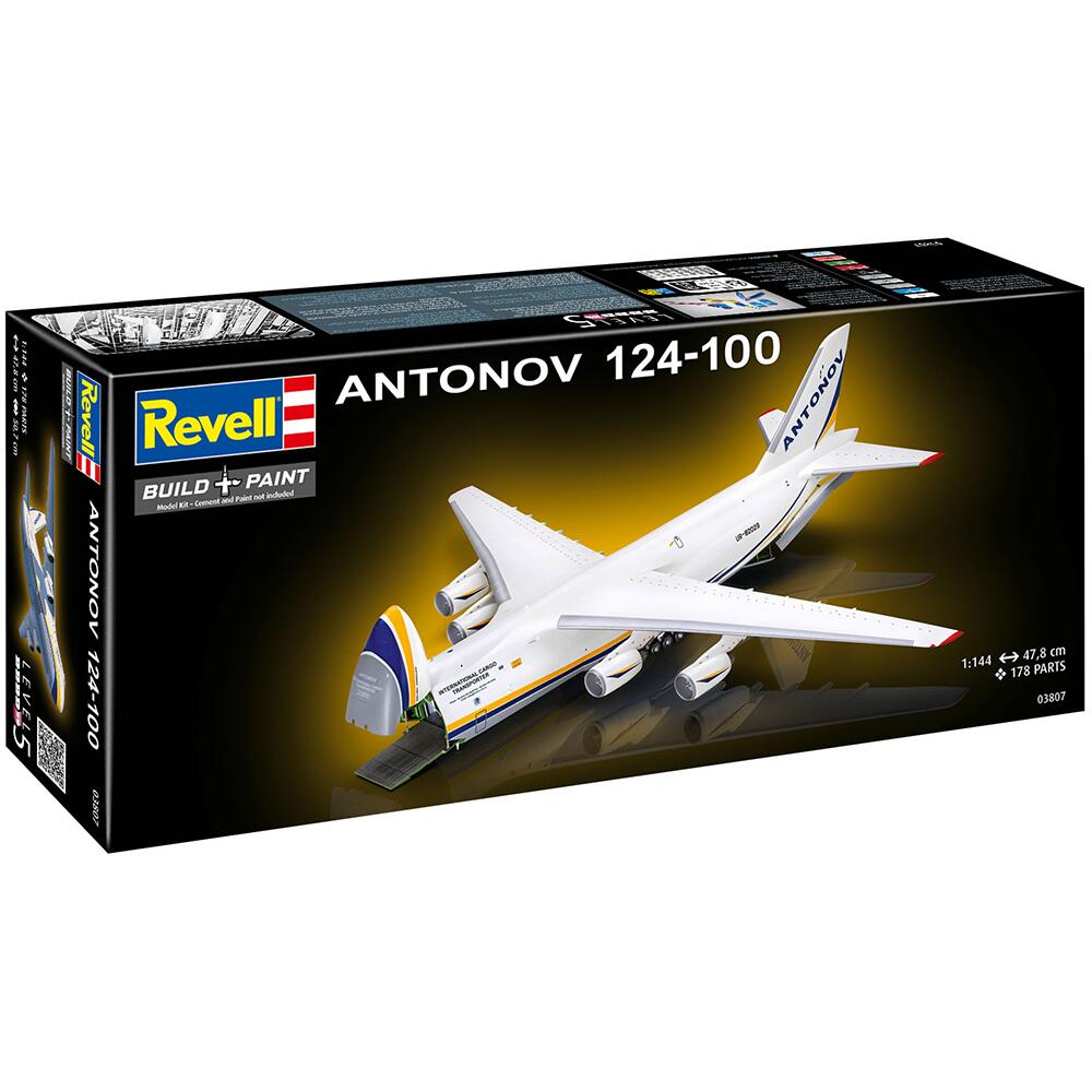 Revell Antonov A-124 Ruslan Aircraft Model Kit Scale 1:144