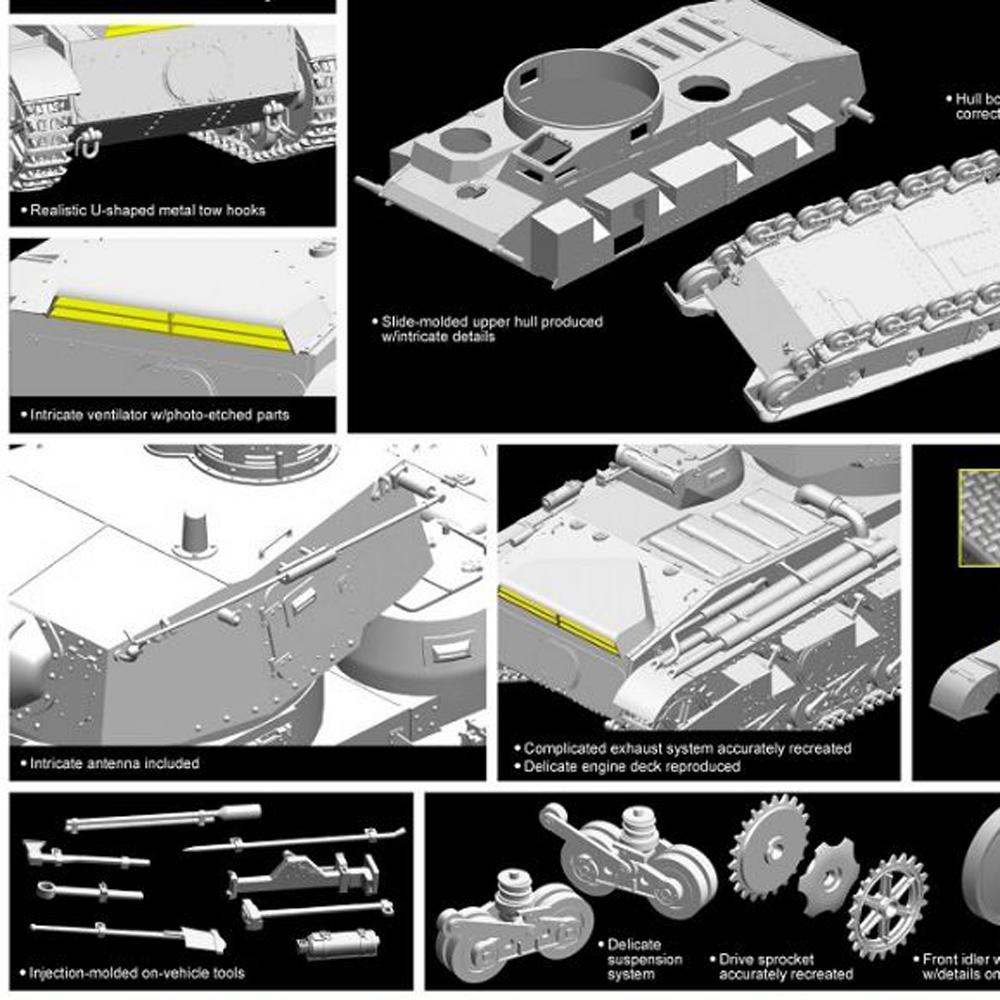 Dragon Neubau Fahrzeug German Tank Military Model Kit Scale 1:35