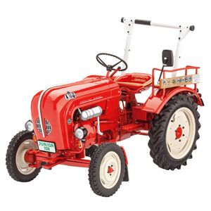 View 2 Revell Porsche Diesel Junior 108 Tractor Advent Calendar Model Kit Scale 1/24 01036